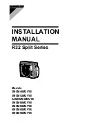 Preview for 1 page of Daikin 3MXM40M2V1B Installation Manual