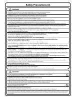 Preview for 2 page of Daikin 3MXS24 Series Installation Manual