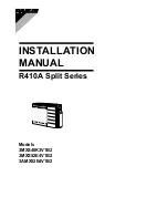 Preview for 1 page of Daikin 3MXS40K3V1B2 Installation Manual