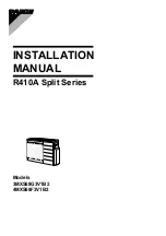 Preview for 1 page of Daikin 3MXS68G3V1B2 Installation Manual