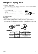 Предварительный просмотр 9 страницы Daikin 3MXS68G3V1B2 Installation Manual