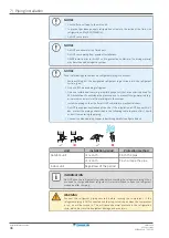 Предварительный просмотр 36 страницы Daikin 4MWXM52A2V1B Installer'S Reference Manual