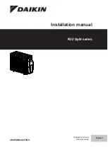 Preview for 1 page of Daikin 4MWXM52A2V1B9 Installation Manual