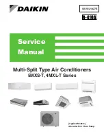 Daikin 4MXL-T Series Service Manual предпросмотр