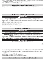 Preview for 4 page of Daikin 668811101 Operation & Application Manual