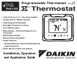 Daikin 910193093 Installation And Operation Manual preview