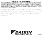 Preview for 32 page of Daikin 910193093 Installation And Operation Manual