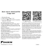 Preview for 36 page of Daikin 910193131 Installation & Operation Manual