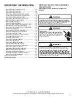 Preview for 2 page of Daikin A/GPDM3 Series Service And Troubleshooting