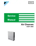 Daikin ACEF 3AVE Service Manual предпросмотр