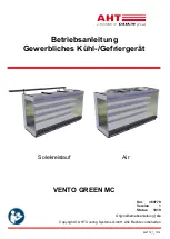 Предварительный просмотр 3 страницы Daikin AHT VENTO GREEN MC Operating Instructions Manual