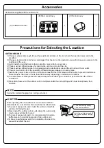 Предварительный просмотр 3 страницы Daikin Air Conditioner Installation Manual