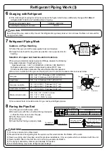 Предварительный просмотр 9 страницы Daikin Air Conditioner Installation Manual