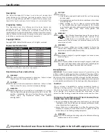 Preview for 2 page of Daikin Air Intelligence DV15 Series Installation & Operation Manual