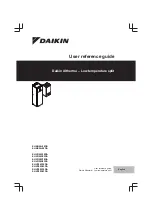 Daikin Altherm EHVH04S18DA User Reference Manual предпросмотр