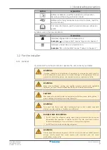 Предварительный просмотр 7 страницы Daikin Altherma 3 GEO Installer'S Reference Manual