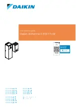 Daikin Altherma 3 R MT F+W User Reference Manual preview