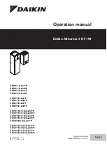 Daikin Altherma 3 RW Operation Manual preview