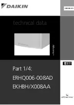 Предварительный просмотр 7 страницы Daikin Altherma EDLQ011-016AA6V3 Technical Data Manual