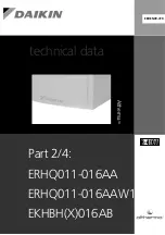 Preview for 35 page of Daikin Altherma EDLQ011-016AA6V3 Technical Data Manual