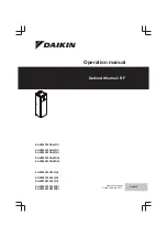 Daikin Altherma EHVZ08S18DA6V Operation Manual предпросмотр