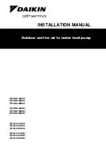 Daikin altherma ERHQ011BAV3 Installation Manual preview