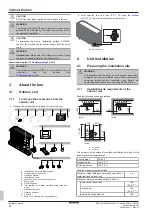 Предварительный просмотр 8 страницы Daikin ALTHERMA Installation Manual