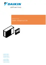 Daikin ALTHERMA Service Manual preview