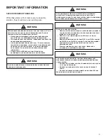 Preview for 3 page of Daikin APGM3 Service And Troubleshooting