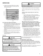 Preview for 25 page of Daikin APGM3 Service And Troubleshooting