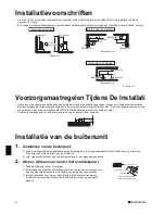 Предварительный просмотр 6 страницы Daikin ARX20J3V1B Installation Manual