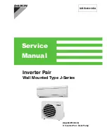 Предварительный просмотр 1 страницы Daikin ARX20J3V1B Service Manual