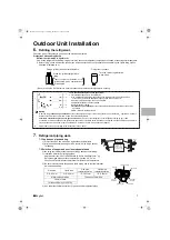 Предварительный просмотр 11 страницы Daikin ARX20K5V1B9 Installation Manual