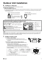 Предварительный просмотр 9 страницы Daikin ARXB-C Installation Manual