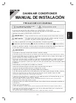 Предварительный просмотр 91 страницы Daikin ARXC20BV1B Installation Manual