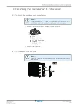 Предварительный просмотр 47 страницы Daikin ARXF20C5V1B Installer'S Reference Manual