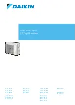 Предварительный просмотр 1 страницы Daikin ARXF50A2V1B Installer'S Reference Manual