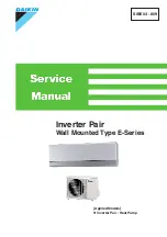 Предварительный просмотр 1 страницы Daikin ARXG25E3V1B Service Manual