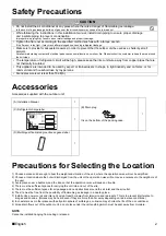 Предварительный просмотр 5 страницы Daikin ARXM50MV1B Installation Manual