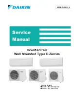 Предварительный просмотр 1 страницы Daikin ARXS20G2V1B Service Manual