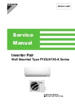 Daikin ARXS25L2V1B Service Manual предпросмотр