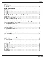 Preview for 3 page of Daikin ARXV25AV1B Service Manual