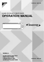 Предварительный просмотр 1 страницы Daikin ATKL50UV16V3 Operation Manual