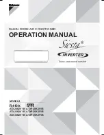 Daikin ATX20K2V1B Operation Manual предпросмотр