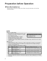 Preview for 10 page of Daikin ATXB25C2V1B Operation Manual