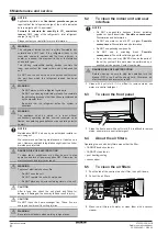 Предварительный просмотр 8 страницы Daikin ATXF25A5V1BB Operation Manual