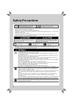 Preview for 4 page of Daikin ATXM20M2V1B Operation Manual