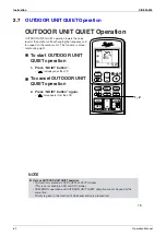 Предварительный просмотр 73 страницы Daikin ATXS35EV1B7 Service Manual