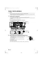 Предварительный просмотр 9 страницы Daikin ATXTP25K3V1B Installation Manual