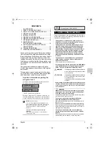 Предварительный просмотр 3 страницы Daikin AVA125AMVE Operation Manual